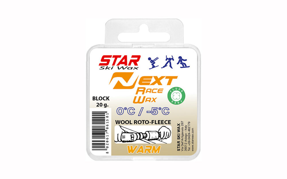 Slēpju bāzesvasks - Star Ski Wax Next Warm Block