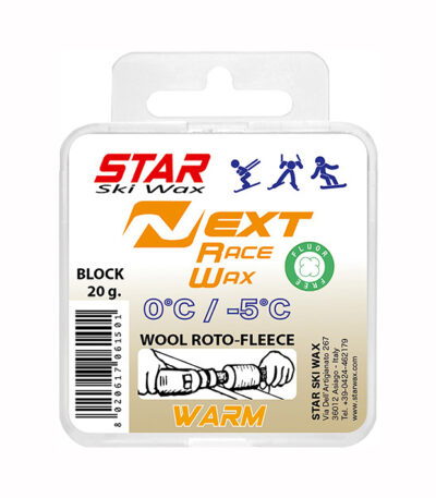 Slēpju bāzesvasks - Star Ski Wax Next Warm Block