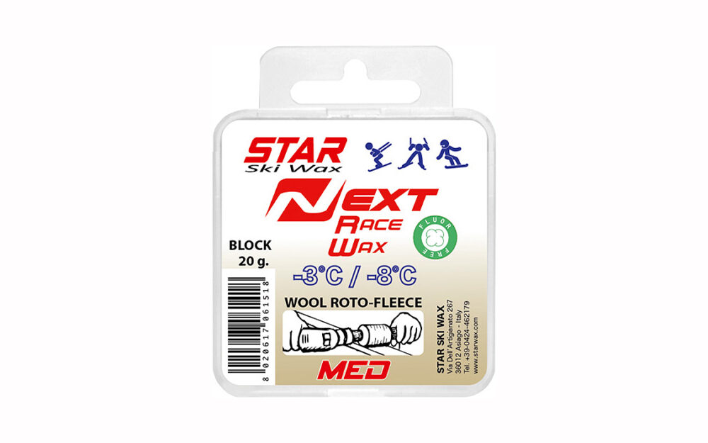 Slēpju bāzesvasks - Star Ski Wax Next Med Block