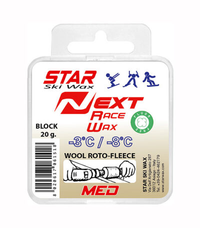 Slēpju bāzesvasks - Star Ski Wax Next Med Block