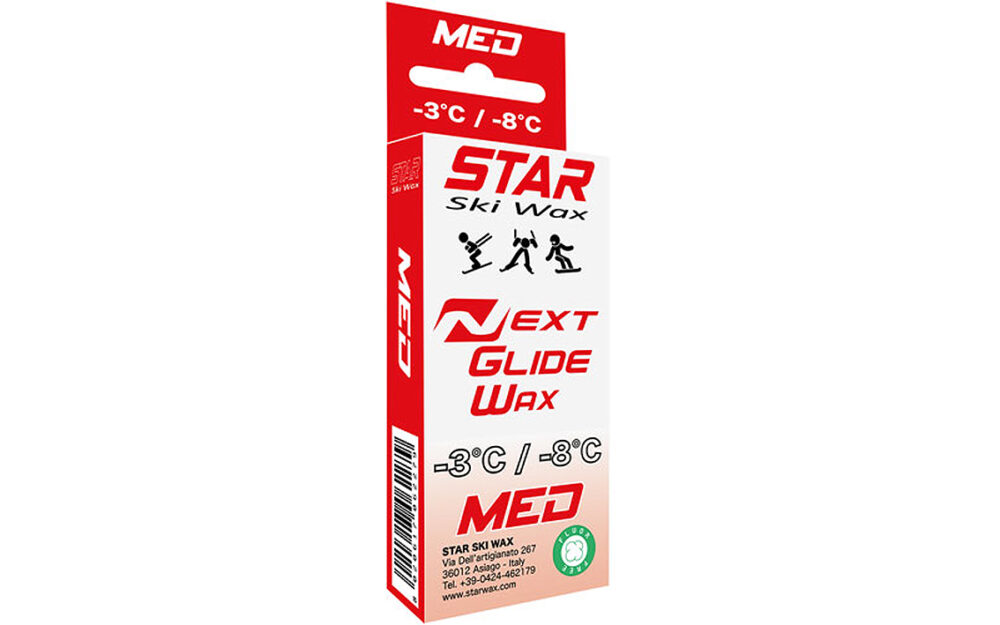 Slēpju vasks - Star Ski Wax Next Glide Med