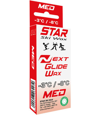 Slēpju vasks - Star Ski Wax Next Glide Med