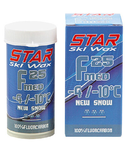 Slīdamības uzlabošanas līdzeklis - Star Ski Wax F25 Med