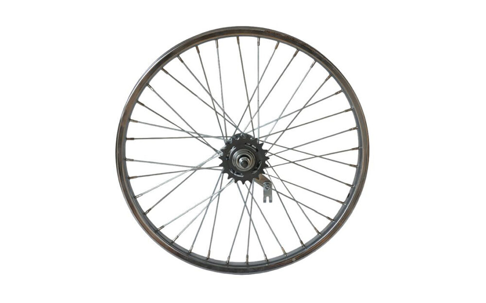 Aizmugurējais ritenis 20" - Shining 7A SS Velosteel