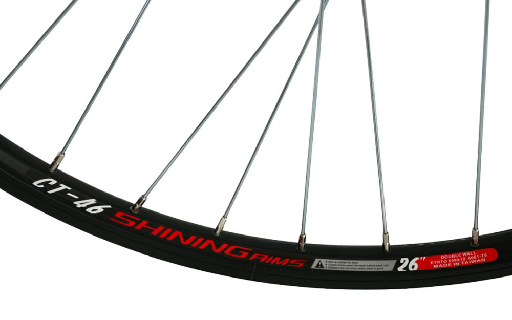 Колесо заднее 26" - Shining CT-46 QR 6-Bolt MF — изображение 3