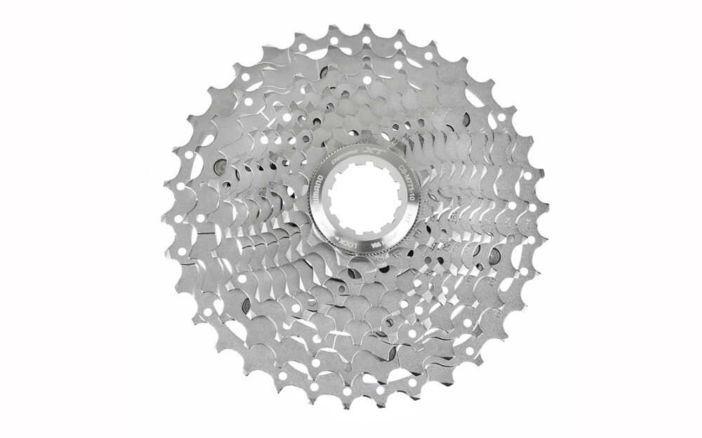 Aizmugurējais zvaigznītes bloks - Shimano CS-M771-10 Deore XT