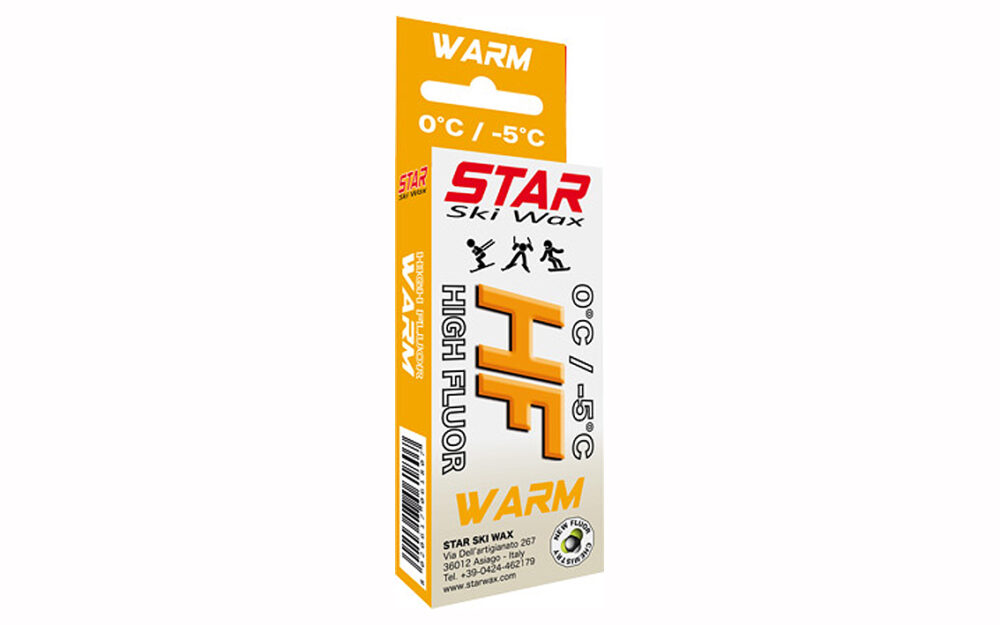 Slīdamības vasks slēpēm - Star Ski Wax HF Warm