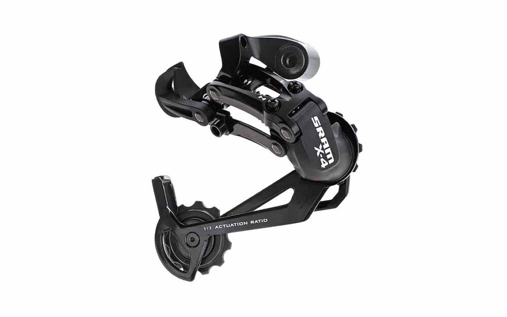 Aizmugurējais pārslēdzējs - SRAM X-4 Medium Cage OE