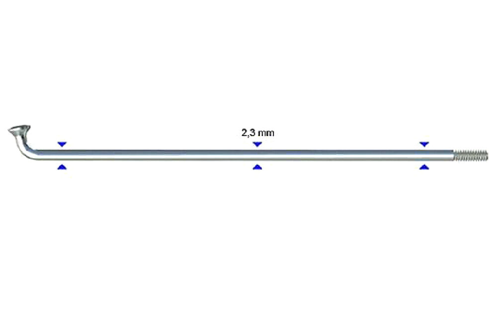 Spieķi - Sapim Leader J-Bend 2.3 x 262 mm