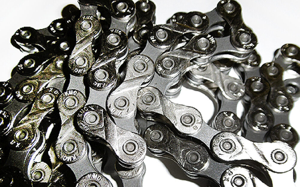 Chain - KMC X8 Silver Grey Bulk - Image 2