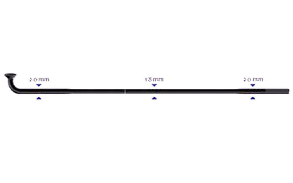 Spieķi - Sapim Race J-Bend 2-1.8-2 x 276 mm