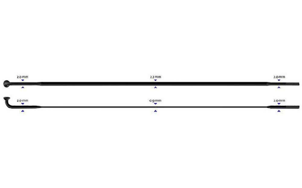 Spieķi - Sapim CX-Ray J-Bend  2-2.3-0.9-2 x 282 mm