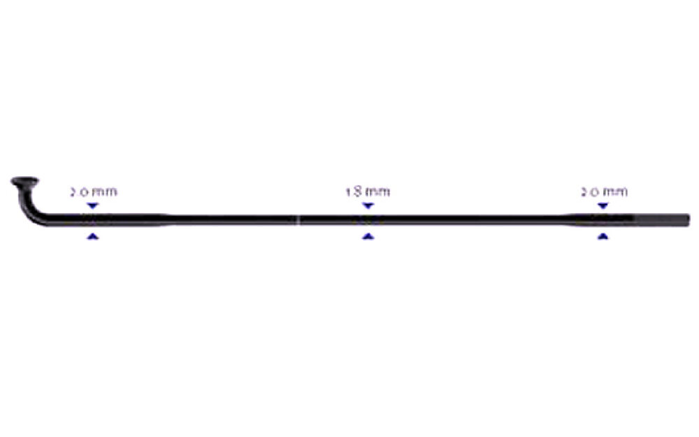 Spieķi - Sapim Race J-Bend 2-1.8-2 x 284 mm