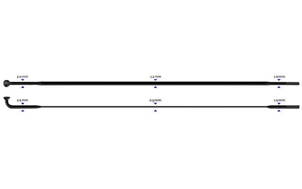 Spieķi - Sapim CX-Ray J-Bend 2-2.3-0.9-2 x 284 mm