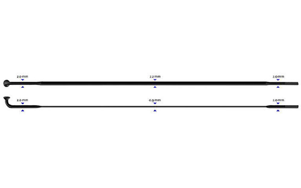 Spieķi - Sapim CX-Ray J-Bend 2-2.3-0.9-2 x 290 mm