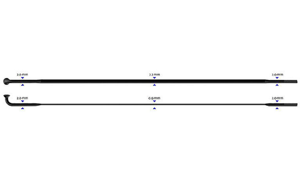 Spieķi - Sapim CX-Ray J-Bend 2-2.3-0.9-2 x 294 mm