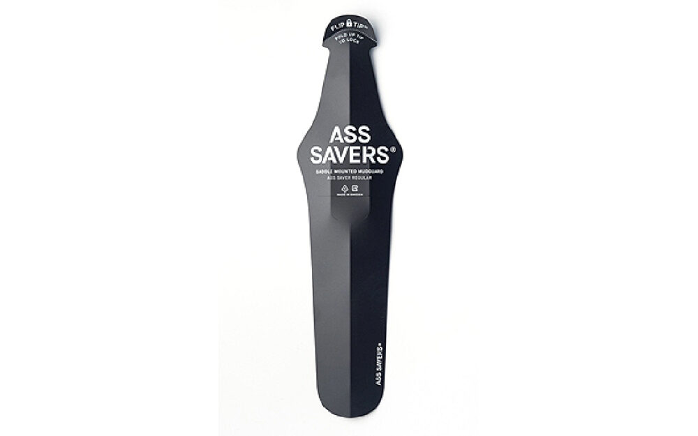 Aizmugurējais dubļusargs - Ass Savers Regular Black