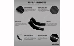 GripGrab arm warmers - GripGrab Classic Thermal L - Image 2
