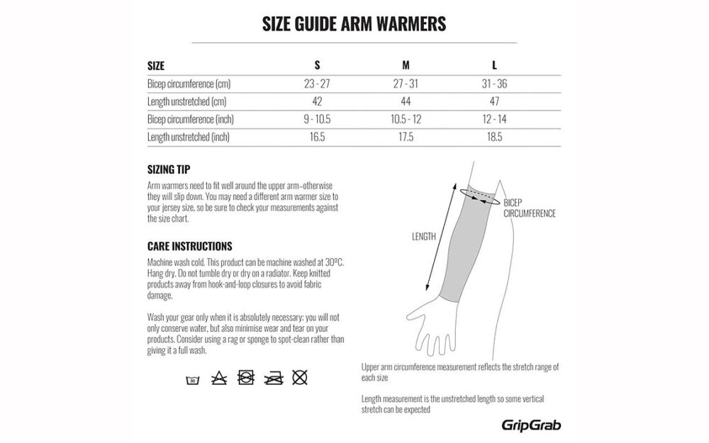 GripGrab arm warmers - GripGrab Classic Thermal L - Image 3