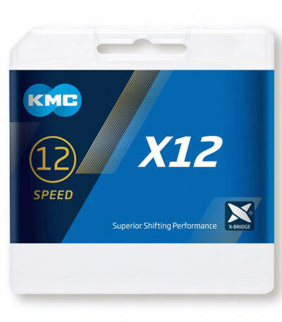 Ķēde - KMC X12 Black Tech