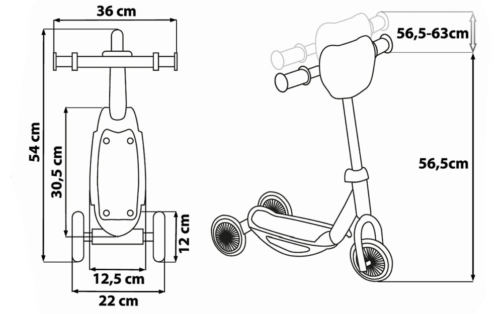 3 wheels scooter - Seven Mickey - Image 3