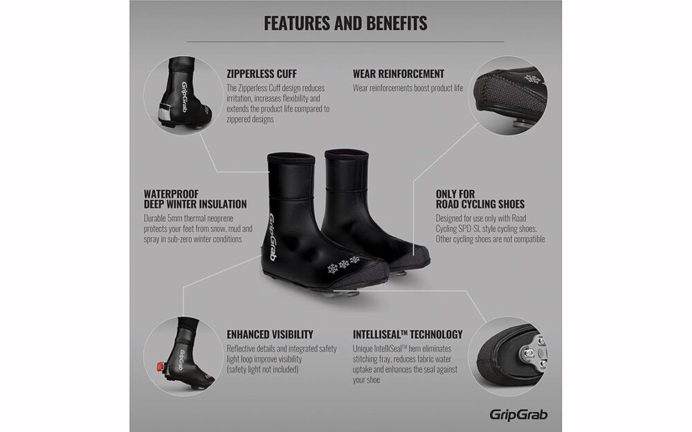 GripGrab apavu pārvalki - GripGrab Arctic Waterproof Deep Winter XL 44-45 - Image 2