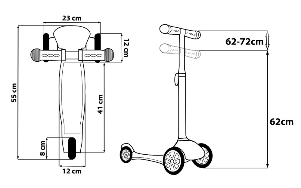 3 wheels scooter - Seven Frozen - Image 5