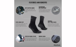 GripGrab Cycling Socks - GripGrab Waterproof Merino Thermal S 36-38 - Image 2