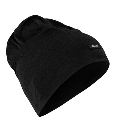 GripGrab riteņbraukšanas vāciņš - GripGrab Merino Polyfibre Lightweight Beanie Black S