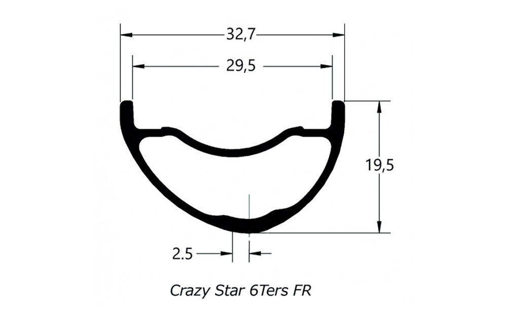 Обод 29" - Duke Crazy Star 6ters — изображение 2
