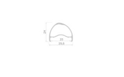 Esiratas 700C - BlackJack SL 25 ASY 12x100 Center Lock SB - Image 3