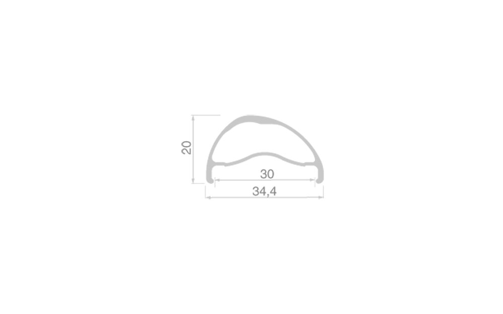 Колесо переднее 29" - BlackJack SL 30 ASY 15x110 Center Lock SB — изображение 2