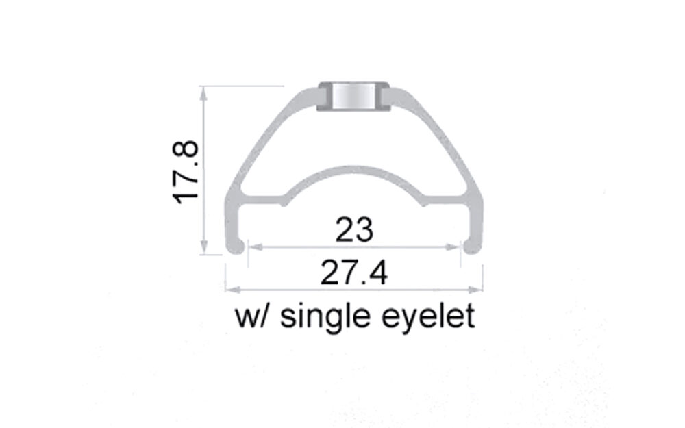 Wheel rear 29" - BlackJack Ready23 12x142 6-Bolt SB FH - Image 2