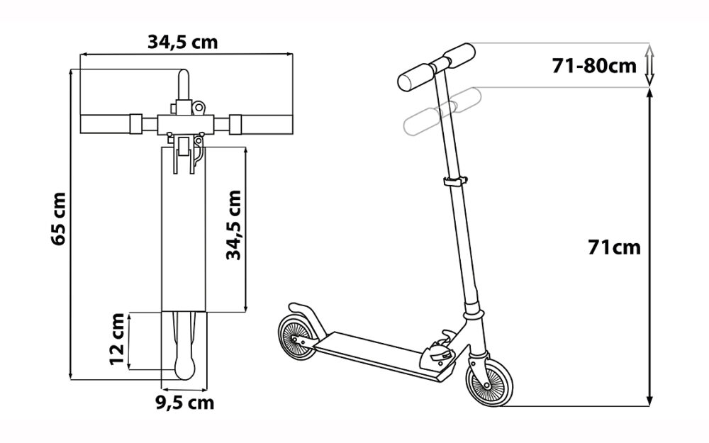 Scooter foldable - Seven Star Wars Stormtrooper - Image 4