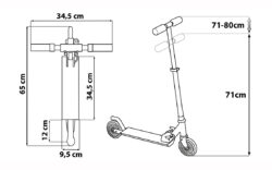 Scooter foldable - Seven Star Wars Stormtrooper - Image 4