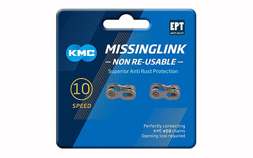 Ķēdes savienotājs - KMC Missing Link 10R EPT Silver