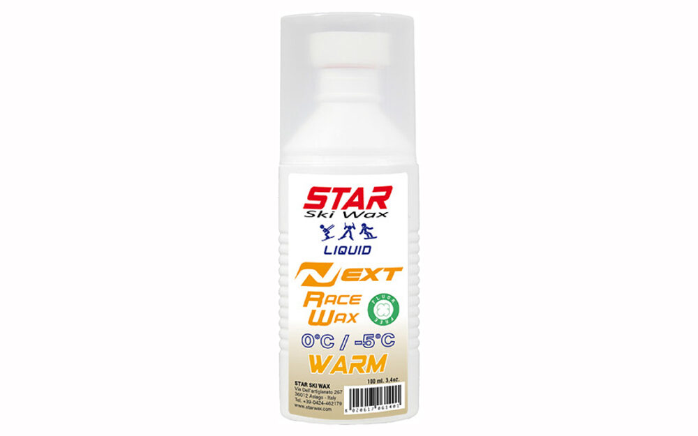 Šķidrs parafīns bez miltiem - Star Ski Wax Next Warm