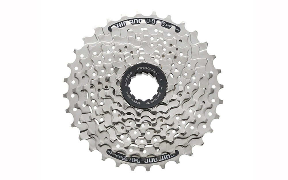Aizmugurējais zvaigznītes bloks - Shimano CS-HG41-8 Acera