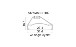 Wheel rear - BlackJack 29" Ready27 12x148 6-Bolt SB FH SRAM XD - Image 2