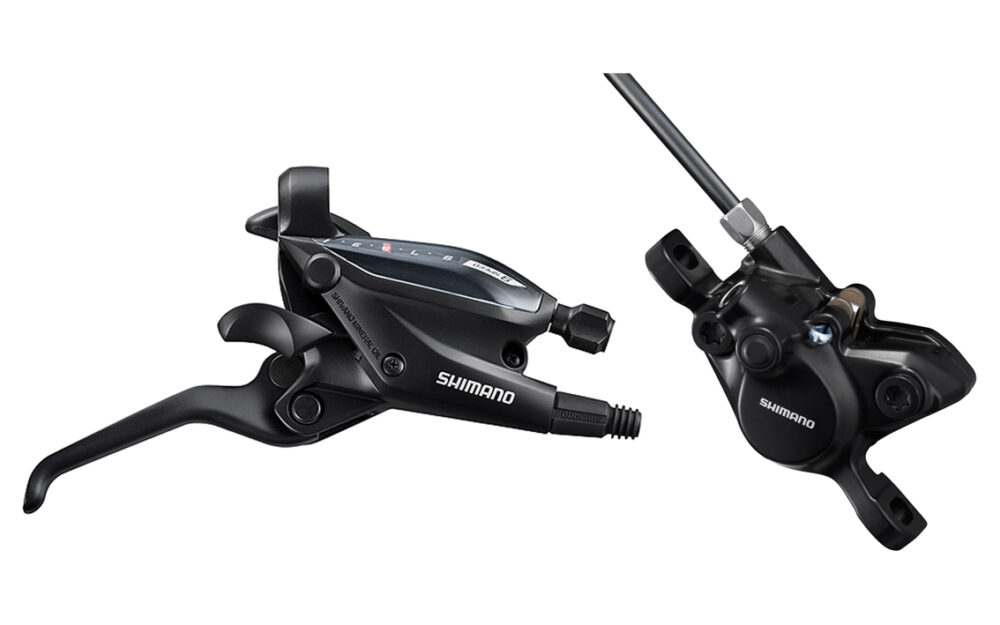 Pārslēdzēja un bremzes rokturis ar bremzēm - Shimano ST-EF505 BR-MT200