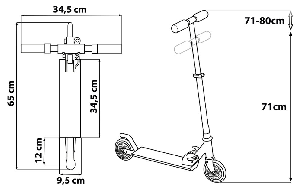 Scooter foldable - Seven Spiderman - Image 4
