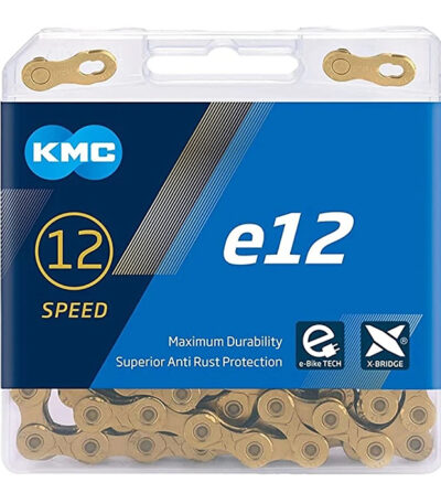 Ķēde - KMC e12 Ti-N Gold E-Bike