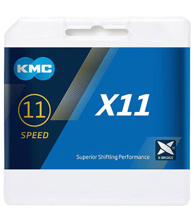 Ķēde - KMC X11 Silver Black