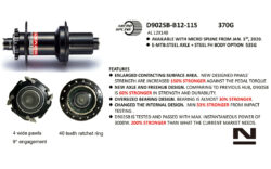 Rear hub - Novatec D902SB-B12-S4S-11S E-Bike - Image 2