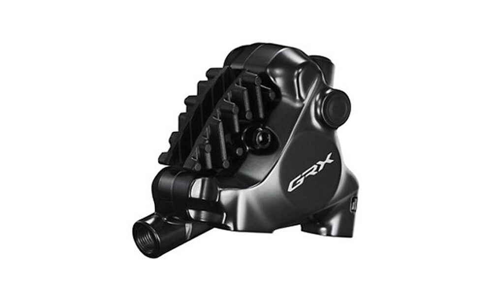 Hydraulic disc brake caliper - Shimano BR-RX820 GRX Flat Mount - Image 2