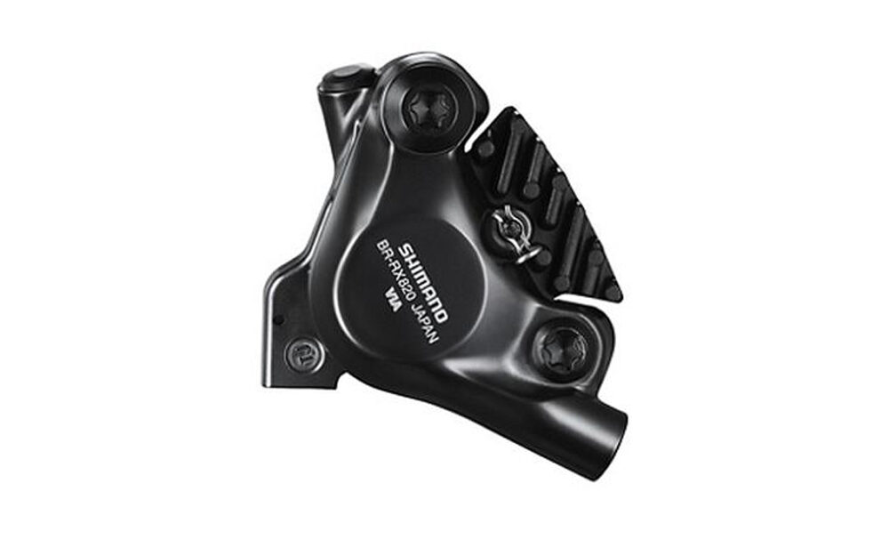 Hydraulic disc brake caliper - Shimano BR-RX820 GRX Flat Mount - Image 3