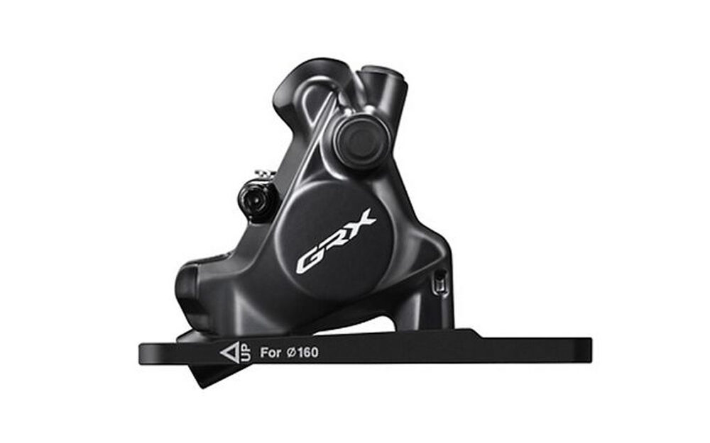 Hydraulic disc brake caliper - Shimano BR-RX820 GRX Flat Mount - Image 4