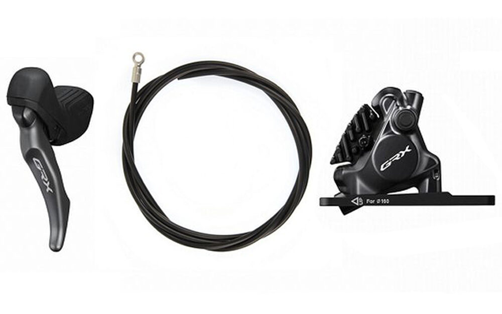 Disku bremžu komplekts pa kreisi - Shimano BL-RX820(L) BR-RX820(F) GRX