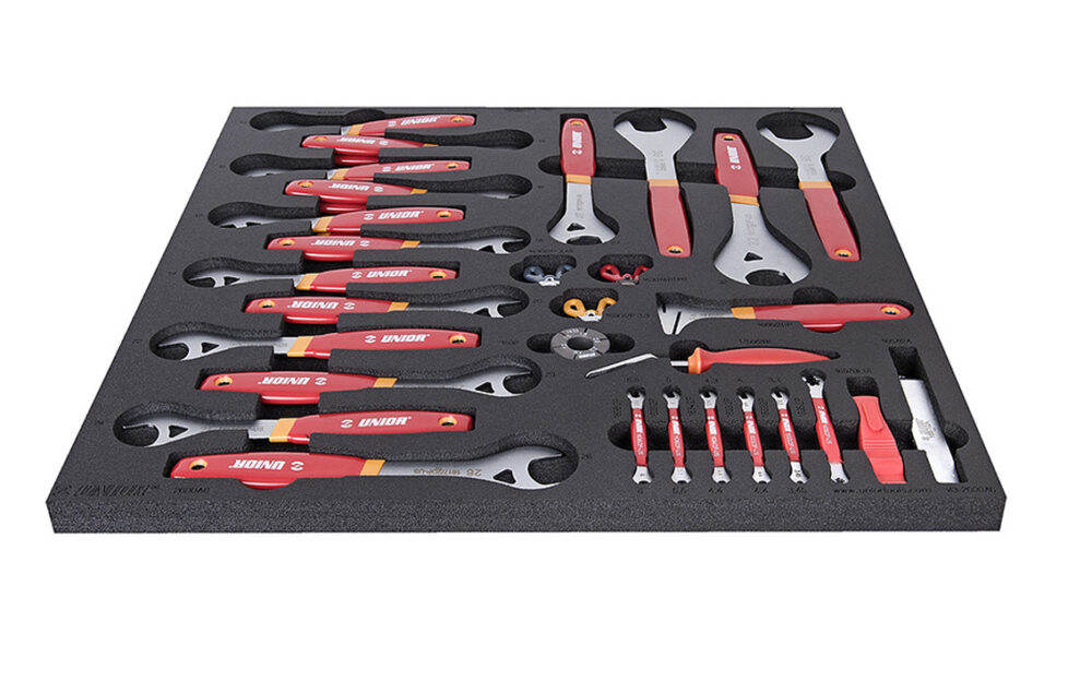 Riteņu būves instrumentu komplekts Unior - Unior SET3-2600AC-US