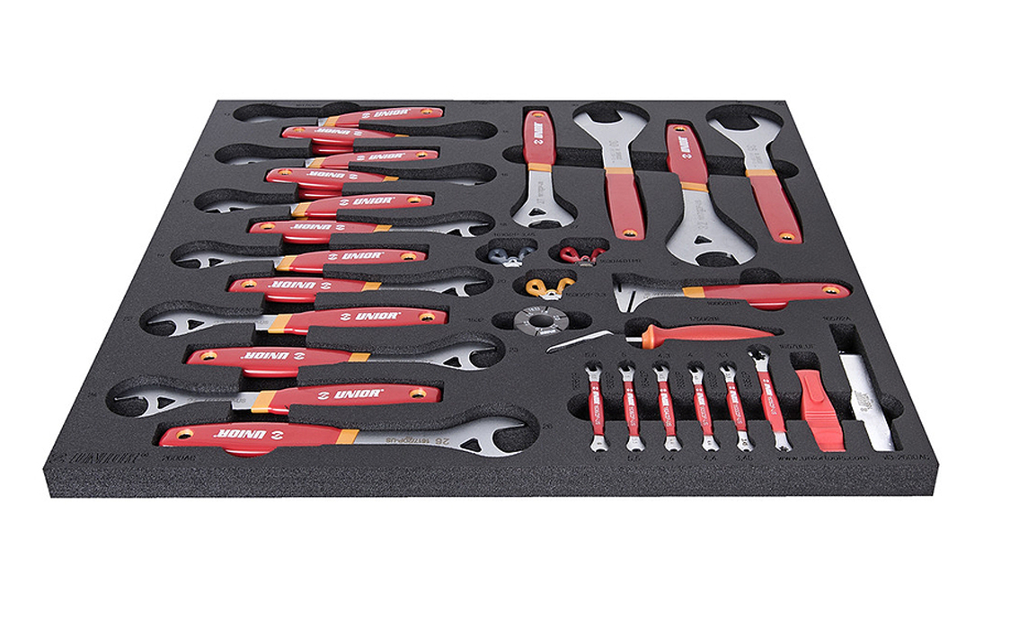 Riteņu būves instrumentu komplekts Unior - Unior SET3-2600AC-US Riteņu būves instrumentu komplekts Unior - Unior SET3-2600AC-US